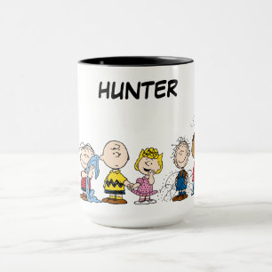 Peanuts Gang Group Lineup   Name hinzufügen Tasse