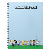 Peanuts Gang Group Lineup Notizblock (Vorderseite)