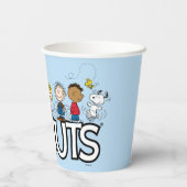 Peanuts Gang Group Lineup Pappbecher (Rückseite)