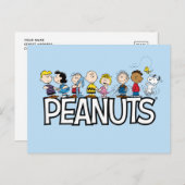 Peanuts Gang Group Lineup Postkarte (Vorne/Hinten)