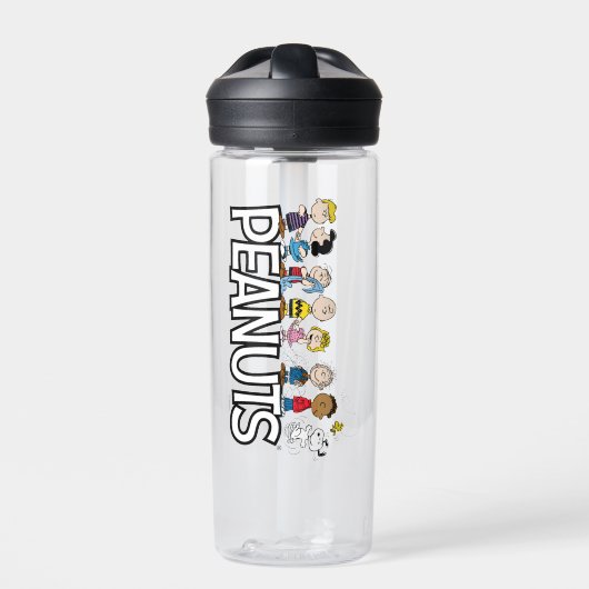 Peanuts Gang Group Lineup Trinkflasche (Vorderseite)