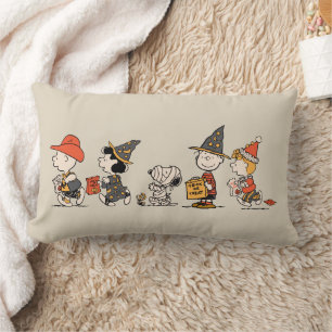 Peanuts-Gang Happy Halloween-Parade Lendenkissen