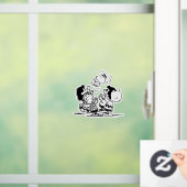 Peanuts Gang Lifting Snoopy Fensteraufkleber (Zuhause)