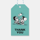 Peanuts Gang Lifting Snoopy Geschenkanhänger (Rückseite)