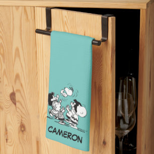 Peanuts Gang Lifting Snoopy Geschirrtuch