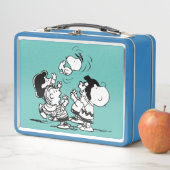 Peanuts Gang Lifting Snoopy Metall Brotdose (Beispiel)