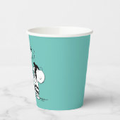 Peanuts Gang Lifting Snoopy Pappbecher (Links)