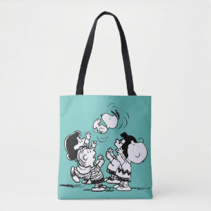 Peanuts Gang Lifting Snoopy Tasche