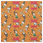 Peanuts Gang Pilgrim Thanksgiving Stoff (Muster)