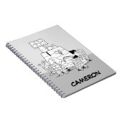 Peanuts Gang Reading Comic Notizblock (Rechte Seite)