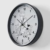 Peanuts Gang Reading Comic Uhr (Winkel)