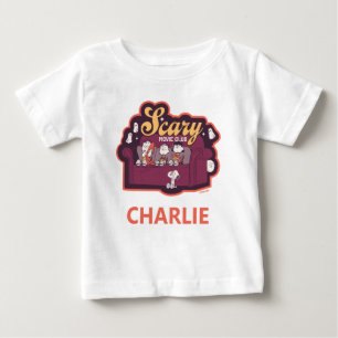Peanuts Gruselige Filmclub Halloween Couch Baby T-shirt