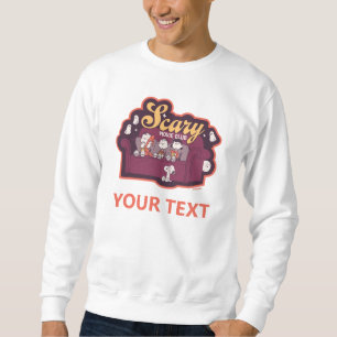 Peanuts Gruselige Filmclub Halloween Couch Sweatshirt