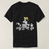 Peanuts Halloween Group Langschläfchen T-Shirt (Design vorne)