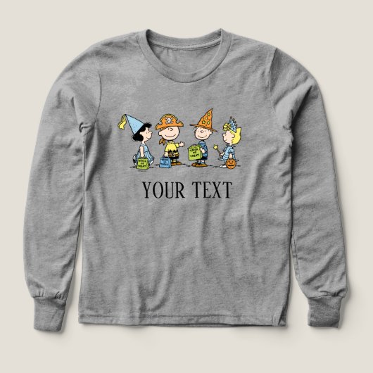 Peanuts Halloween Süßigkeiten oder Saures (Design Vorderseite)