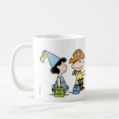 Peanuts Halloween Süßigkeiten oder Saures Kaffeetasse (Links)