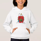 Peanuts Holiday Snoopy und Woodstock St Hoodie (Vorderseite)