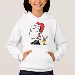 Peanuts Holiday Snoopy Woodstock Antler Hoodie