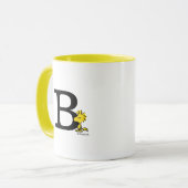 PEANUTS | Holz | Monogramm B Tasse (Vorderseite Links)