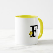 PEANUTS | Holz | Monogramm F Tasse (VorderseiteRechts)