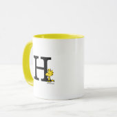 PEANUTS | Holz | Monogramm H Tasse (Vorderseite Links)
