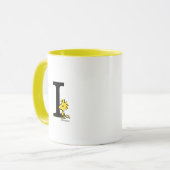 PEANUTS | Holz | Monogramm I Tasse (Vorderseite Links)