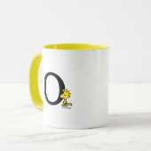 PEANUTS | Holz | Monogramm O Tasse (Vorderseite Links)
