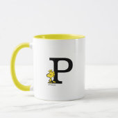 PEANUTS | Holz | Monogramm P Tasse (Links)