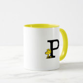 PEANUTS | Holz | Monogramm P Tasse (VorderseiteRechts)