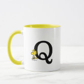 PEANUTS | Holz | Monogramm Q Tasse (Links)