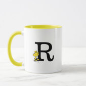 PEANUTS | Holz | Monogramm R Tasse (Links)