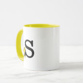 PEANUTS | Holz | Monogramm S Tasse (Vorderseite Links)