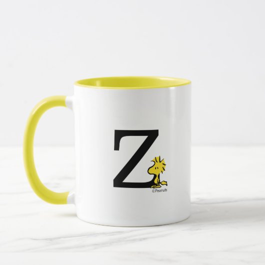 PEANUTS | Holz | Monogramm Z Tasse (Links)