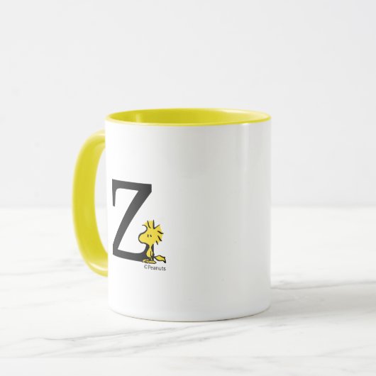 PEANUTS | Holz | Monogramm Z Tasse (Vorderseite Links)