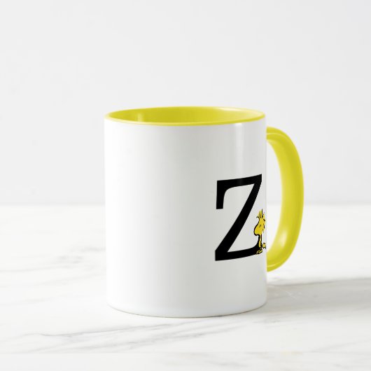 PEANUTS | Holz | Monogramm Z Tasse (VorderseiteRechts)