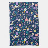 Peanuts In Bloom Pattern Geschirrtuch (Vertikal)