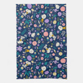 Peanuts In Bloom Pattern Geschirrtuch (Vertikal)