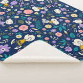 Peanuts In Bloom Pattern Sherpadecke (3/4)