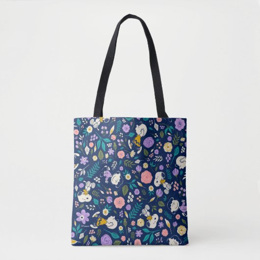 Peanuts In Bloom Pattern Tasche (Vorderseite)