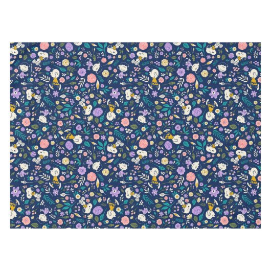 Peanuts In Bloom Pattern Tischdecke (Vorderseite (Horizontal))