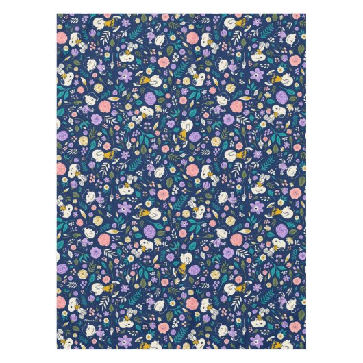 Peanuts In Bloom Pattern Tischdecke (Vorderseite)