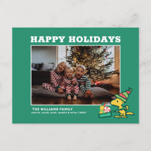 Peanuts   Je mehr, desto besser Feiertagspostkarte