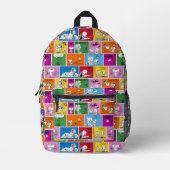 PEANUTS | Klassisches Comic Muster Bedruckter Rucksack (Vorderseite)