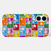 PEANUTS | Klassisches Comic Muster Case-Mate iPhone Hülle (Rückseite (Horizontal))