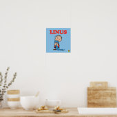 Peanuts | Linus-Decke-Lächeln Poster (Küche)