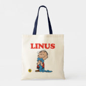 Peanuts | Linus-Decke-Lächeln Tragetasche (Rückseite)