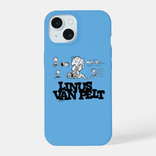Peanuts | Linus iPhone 15 Hülle (Rückseite)