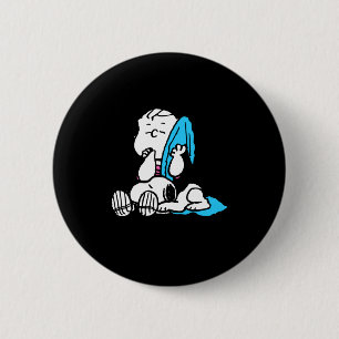 Peanuts Linus T-Shirt Button
