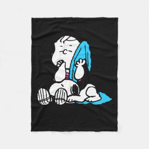 Peanuts Linus T-Shirt Fleecedecke