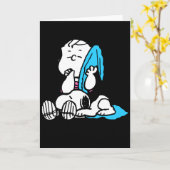 Peanuts Linus T-Shirt  Karte (Gelbe Blume)